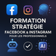 Strategie facebook et instagram pour les pros